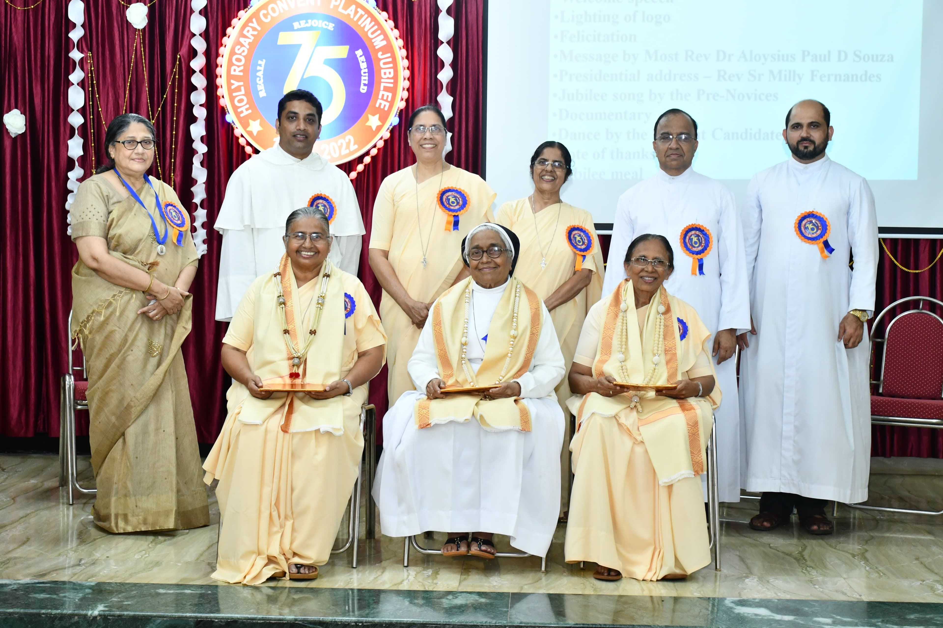 Platinum Jubilee of Holy Rosary Convent, Jeppu 