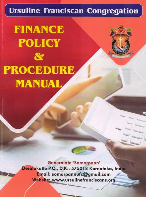 Finance Policy and Procedure Manual 