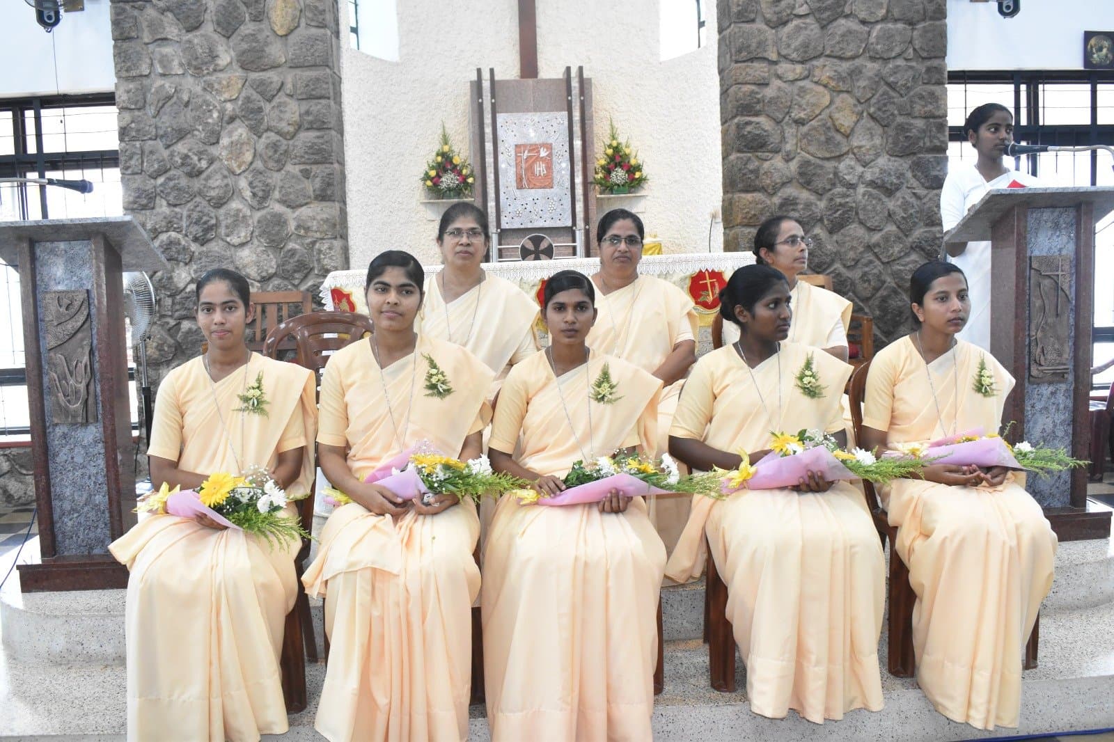 TEMPORARY PROFESSION CEREMONY HELD AT SOMARPANN NOVITIATE, DERLAKATTE