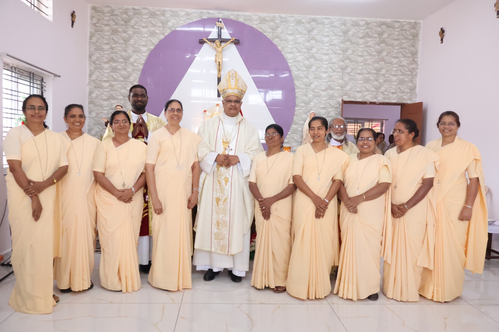 Inauguration and blessing of Shanthi Sadan Convent & Rebabilitation Center at Hangal — photo 4