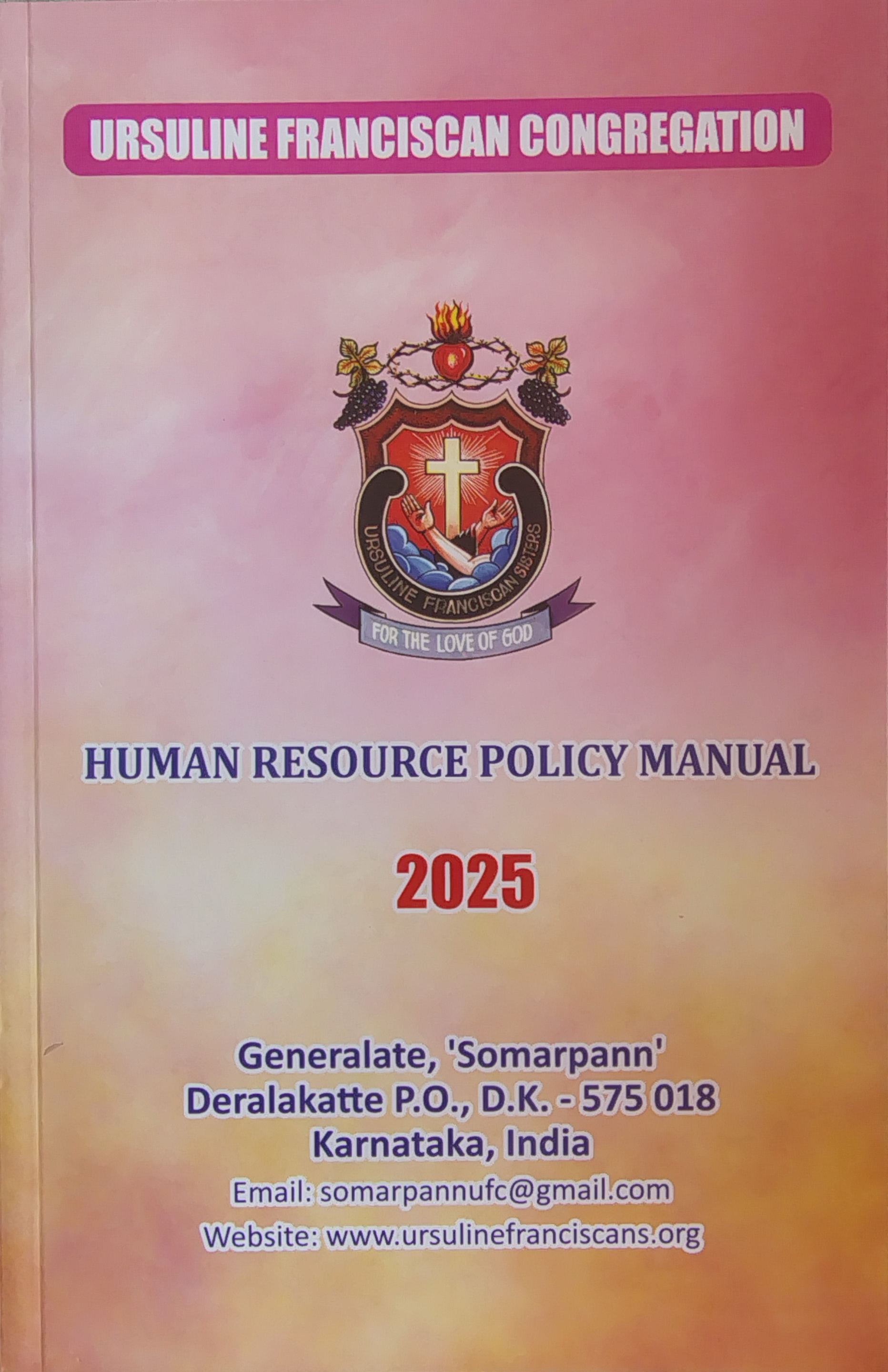 HUMAN RESOURCE POLICY MANUAL